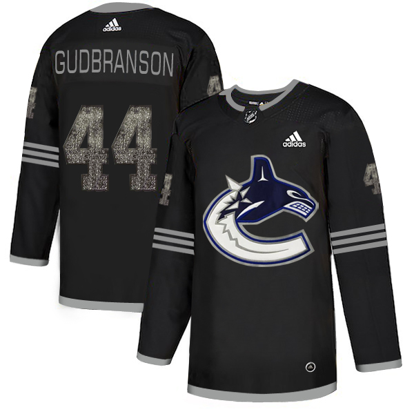 Adidas Canucks #44 Erik Gudbranson Black Authentic Classic Stitched NHL Jersey - Click Image to Close