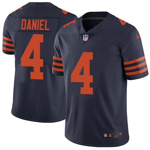 Nike Bears #4 Chase Daniel Navy Blue Alternate Men's Stitched NFL Vapor Untouchable Limited Jersey