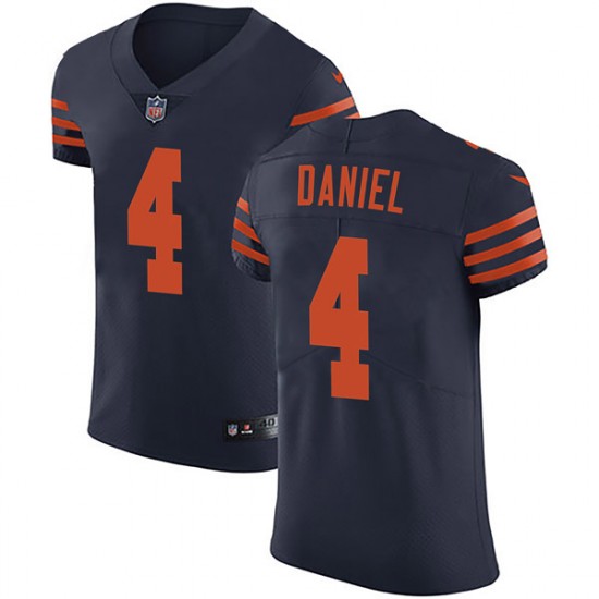 Nike Bears #4 Chase Daniel Navy Blue Alternate Men's Stitched NFL Vapor Untouchable Elite Jersey