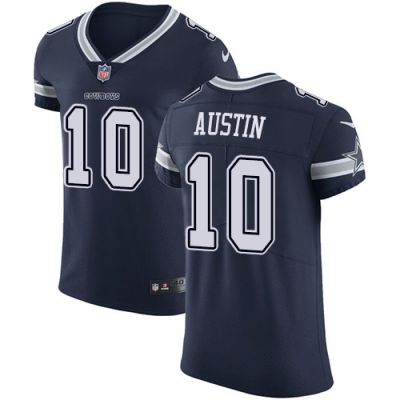 Nike Cowboys #10 Tavon Austin Navy Blue Team Color Men's Stitched NFL Vapor Untouchable Elite Jersey - Click Image to Close