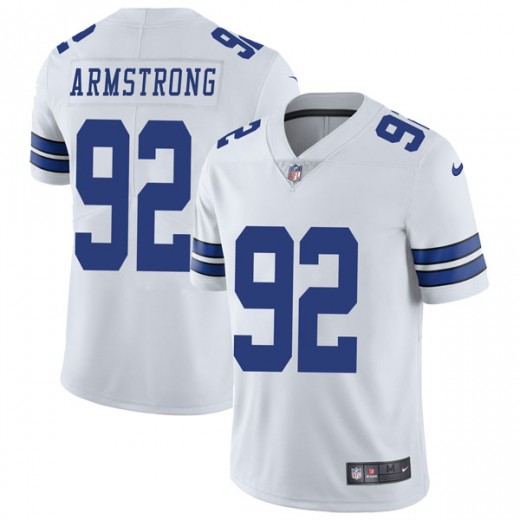 Nike Cowboys #92 Dorance Armstrong White Men's Stitched NFL Vapor Untouchable Limited Jersey - Click Image to Close