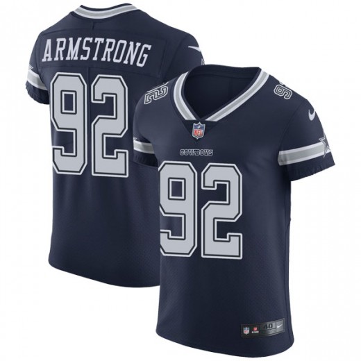 Nike Cowboys #92 Dorance Armstrong Navy Blue Team Color Men's Stitched NFL Vapor Untouchable Elite Jersey