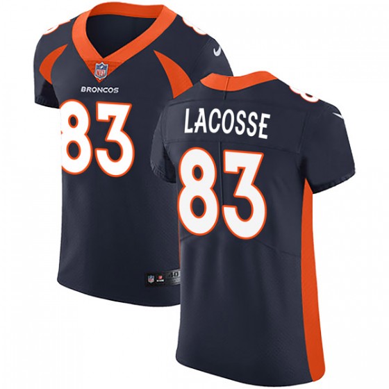 Nike Broncos #83 Matt LaCosse Navy Blue Alternate Men's Stitched NFL Vapor Untouchable Elite Jersey