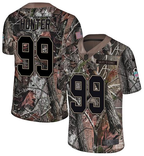 Nike Vikings #99 Danielle Hunter Camo Men's Stitched NFL Limited Rush Realtree Jersey