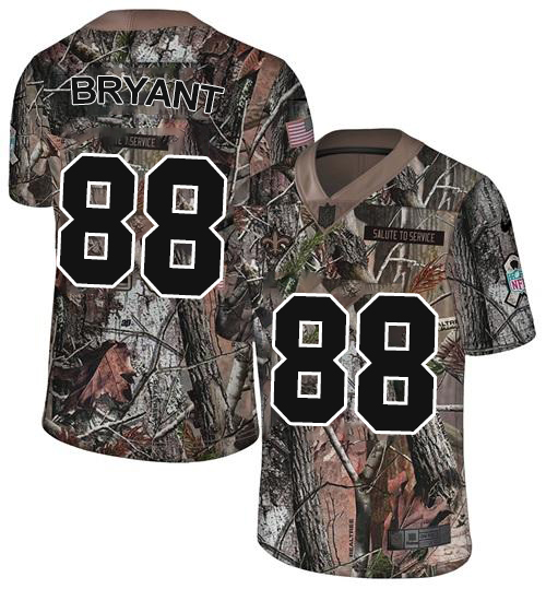 Nike Saints #88 Dez Bryant Camo Men's Stitched NFL Limited Rush Realtree Jersey