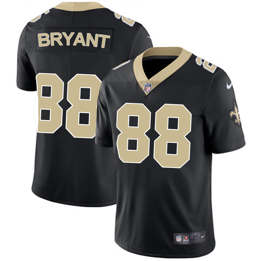 Nike Saints #88 Dez Bryant Black Team Color Men's Stitched NFL Vapor Untouchable Limited Jersey - Click Image to Close