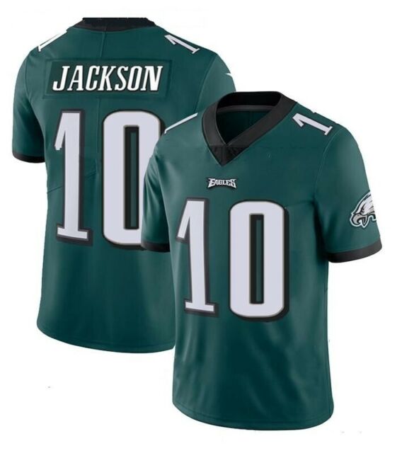 Nike Eagles #10 DeSean Jackson Midnight Green Team Color Men's Stitched NFL Vapor Untouchable Limited Jersey