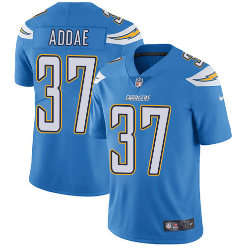 Nike Chargers #37 Jahleel Addae Electric Blue Alternate Men's Stitched NFL Vapor Untouchable Limited Jersey