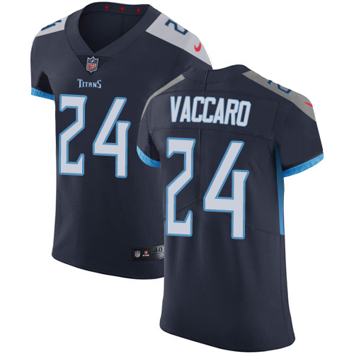 Nike Titans #24 Kenny Vaccaro Navy Blue Team Color Men's Stitched NFL Vapor Untouchable Elite Jersey