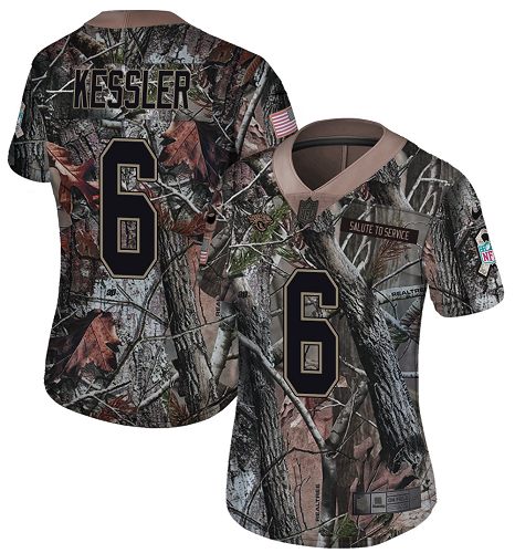 Nike Jaguars #6 Cody Kessler Camo Women's Stitched NFL Limited Rush Realtree Jersey