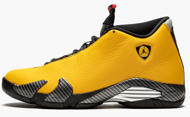 Air Jordan 14 Retro 'Reverse Ferrari' Mens Sneakers - Click Image to Close