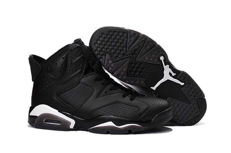 Running weapon Cheap Wholesale Air Jordan 6 Shoes Retro Men Black/White