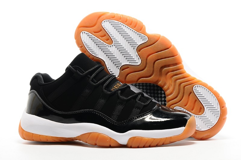 Running weapon Wholesale Cheap Air Jordan Retro Low Black/Orange - Click Image to Close