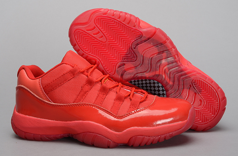 Running weapon Cheap Wholesale Nike Shoes Air Jordan 11 All Red