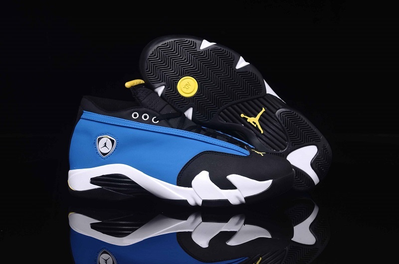 Running weapon Cheap Wholesale Nike Shoes Air Jordan 14 Ferrari Blue