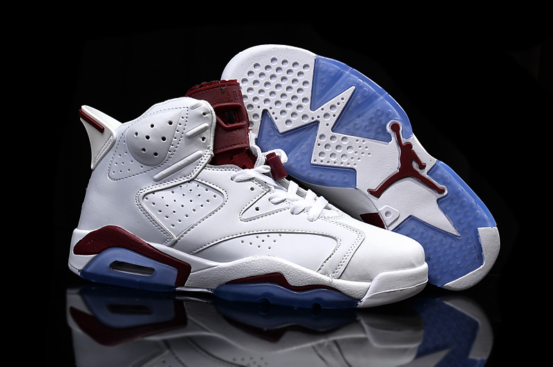 Running weapon Cheap Air Jordan 6 Maroon Shoes Retro Men