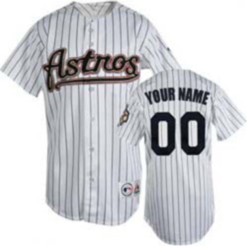 Astros Personalized Authentic White MLB Jersey (S-3XL)