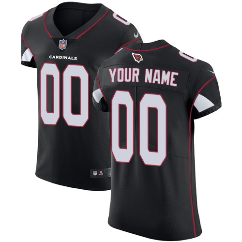 Nike Arizona Cardinals Customized Black Alternate Stitched Vapor Untouchable Elite Men's NFL Jersey