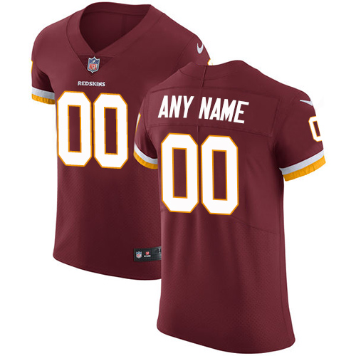 Nike Washington Redskins Customized Burgundy Red Team Color Stitched Vapor Untouchable Elite Men's NFL Jersey