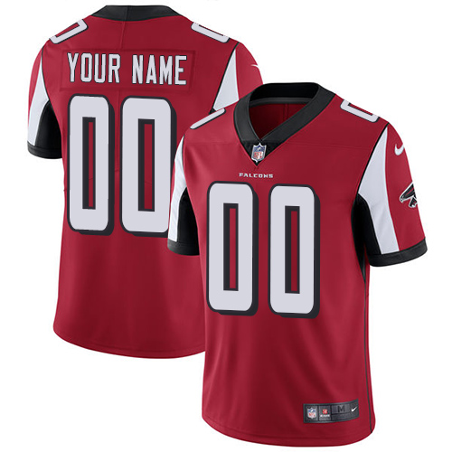 Nike Atlanta Falcons Customized Red Team Color Stitched Vapor Untouchable Limited Men's NFL Jersey - Click Image to Close