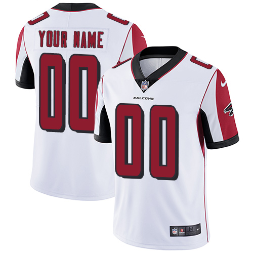 Nike Atlanta Falcons Customized White Stitched Vapor Untouchable Limited Men's NFL Jersey - Click Image to Close