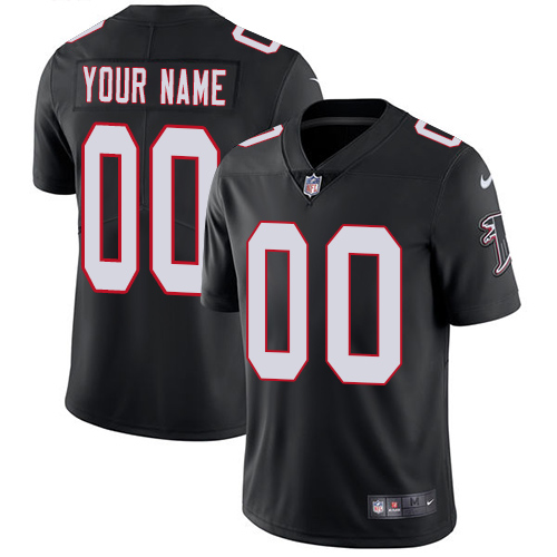 Nike Atlanta Falcons Customized Black Alternate Stitched Vapor Untouchable Limited Men's NFL Jersey - Click Image to Close