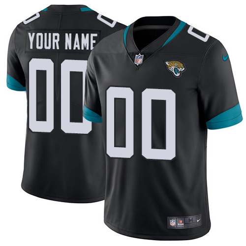 Nike Jacksonville Jaguars Customized Black Alternate Stitched Vapor Untouchable Limited Men's NFL Jersey - Click Image to Close