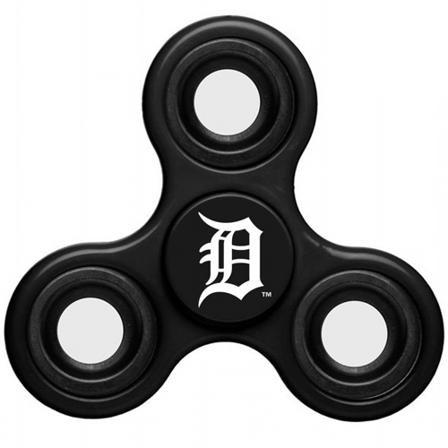 MLB Detroit Tigers 3 Way Fidget Spinner C45 - Black