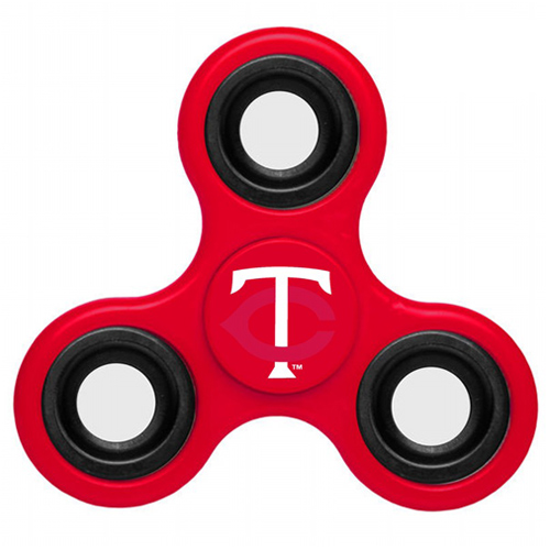 MLB Minnesota Twins 3 Way Fidget Spinner A40 - Red