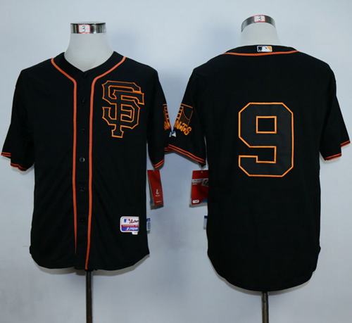 Giants #9 Matt Williams Black Alternate Cool Base Stitched MLB Jersey