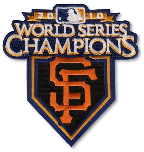 Stitched 2010 San Francisco Giants MLB World Series Champions Jersey Patch - Click Image to Close