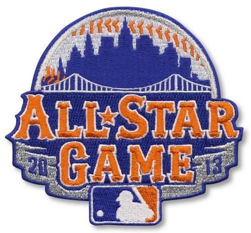 Stitched 2013 MLB All-Star Game Jersey Patch New York Mets