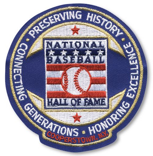 Stitched MLB National MLB Hall Of Fame and Museum Patch