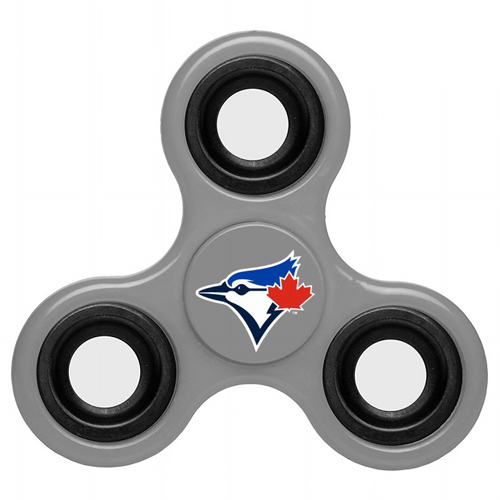 MLB Toronto Blue Jays 3 Way Fidget Spinner G37 - Gray