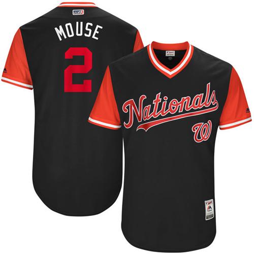 Nationals #2 Adam Eaton Navy "Mouse" Players Weekend Authentic Stitched MLB Jersey - Click Image to Close