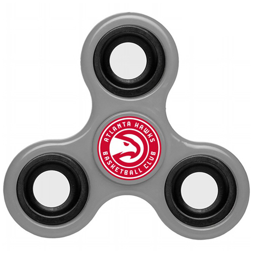 NBA Atlanta Hawks 3 Way Fidget Spinner G81 - Gray