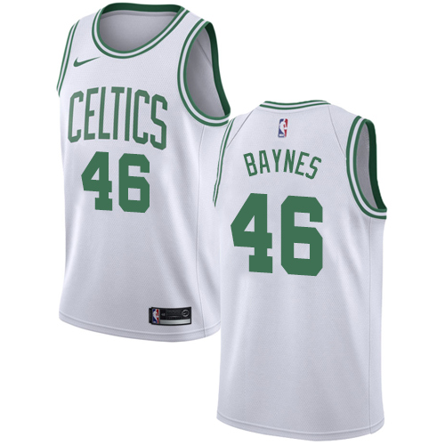 Nike Celtics #46 Aron Baynes White NBA Swingman Association Edition Jersey