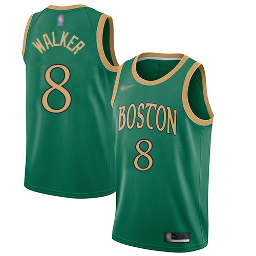 Celtics #8 Kemba Walker Green Basketball Swingman City Edition 2019/20 Jersey - Click Image to Close