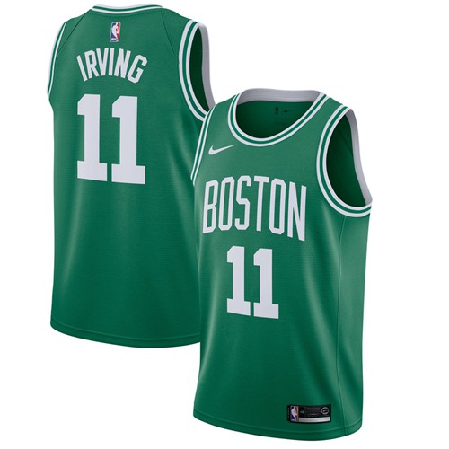 Nike Celtics #11 Kyrie Irving Green NBA Swingman Icon Edition Jersey