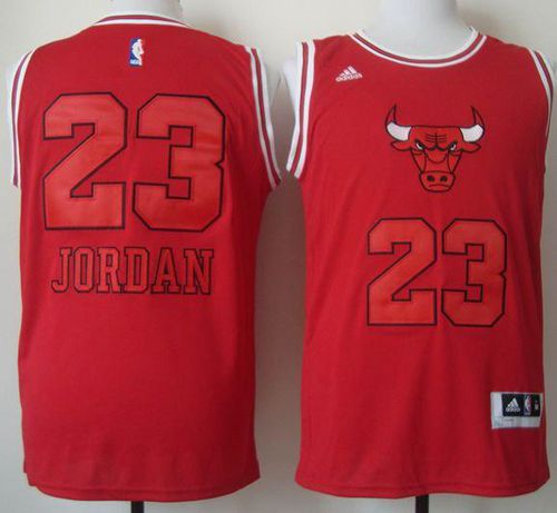 Bulls #23 Michael Jordan New Red Fashion Stitched NBA Jersey