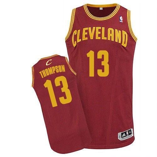 Revolution 30 Cavaliers #13 Tristan Thompson Red Stitched NBA Jersey - Click Image to Close