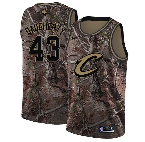 Nike Cavaliers #43 Brad Daugherty Camo NBA Swingman Realtree Collection Jersey