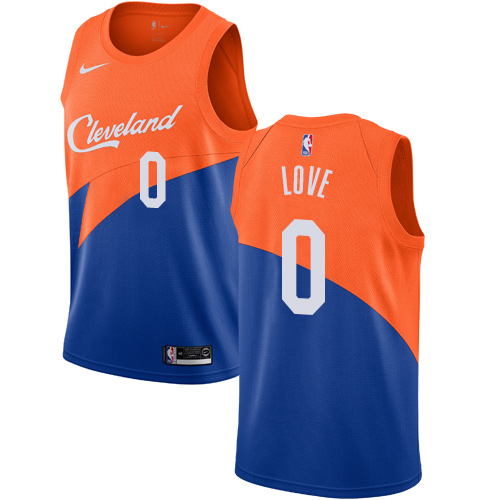 Nike Cavaliers #0 Kevin Love Blue NBA Swingman City Edition 2018/19 Jersey