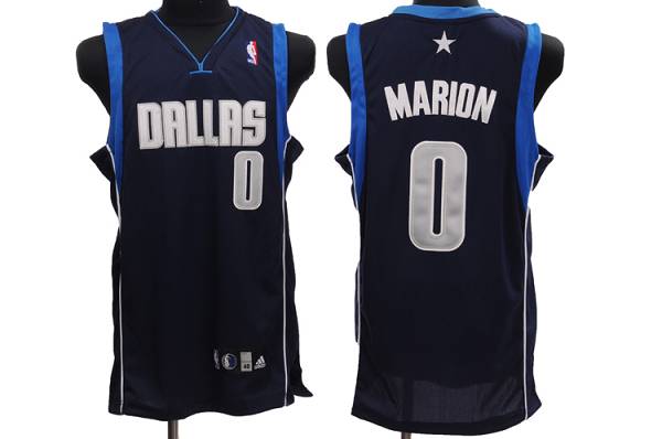 Mavericks #0 Shawn Marion Stitched NBA Blue Jersey