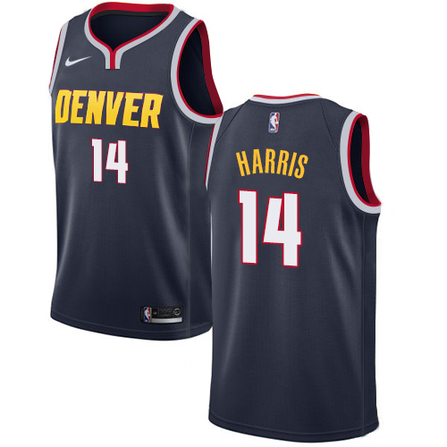 Nike Nuggets #14 Gary Harris Navy NBA Swingman Icon Edition Jersey