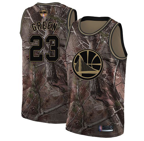 Warriors #23 Draymond Green Camo 2019 Finals Bound Basketball Swingman Realtree Collection Jersey