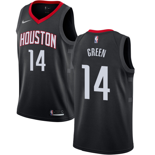 Nike Rockets #14 Gerald Green Black NBA Swingman Statement Edition Jersey