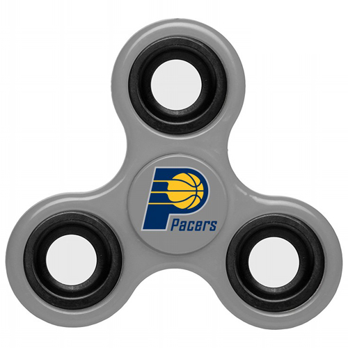 NBA Indiana Pacers 3 Way Fidget Spinner G68 - Gray