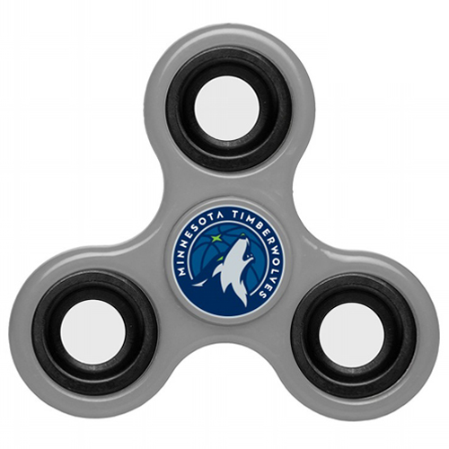 NBA Minnesota Timberwolves 3 Way Fidget Spinner G88 - Gray