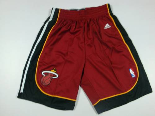 Miami Heat Red NBA Shorts